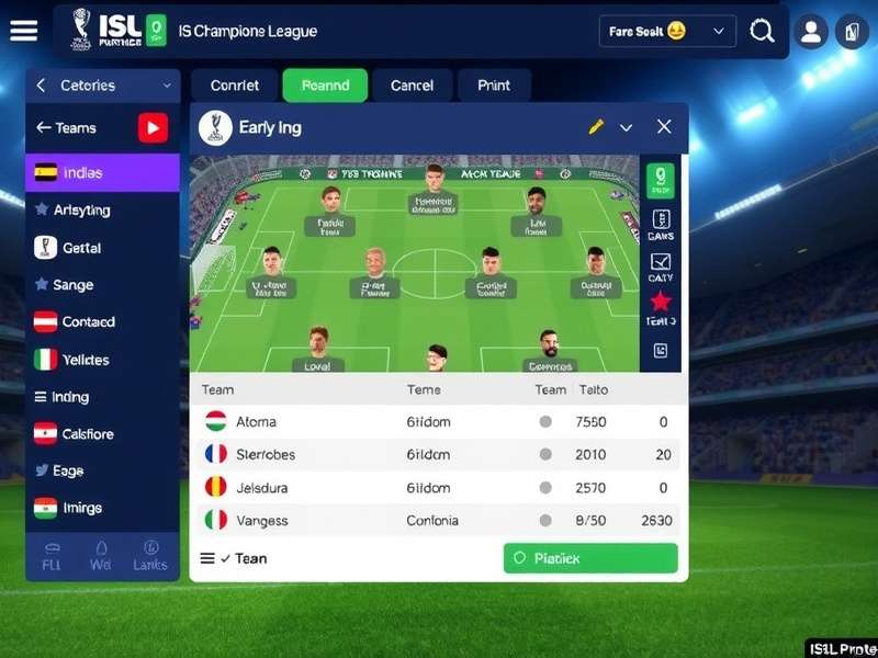 ISL Champions League Indian player community event